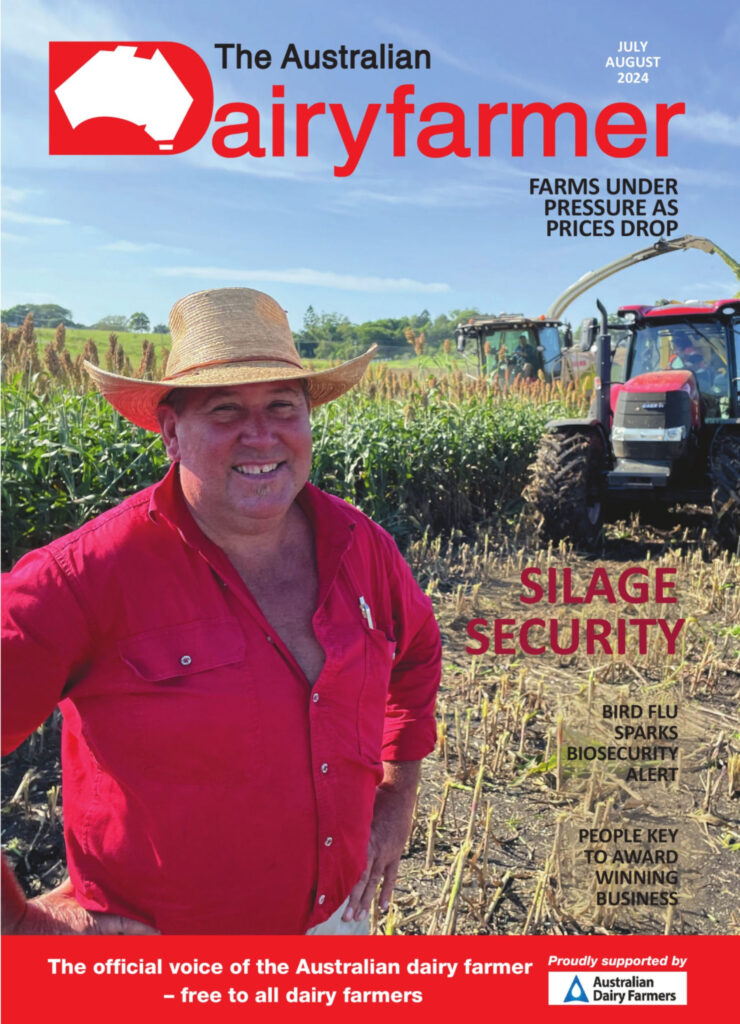 Australian Dairyfarmer Magazine July-August 2024 cover